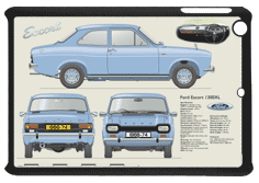 Ford Escort MkI 1300 XL 1968-74 Small Tablet Covers